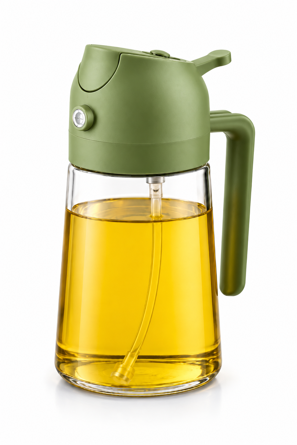Dispensador de Aceite 2 en 1 | Pulverizador y Vertedor Antigoteo