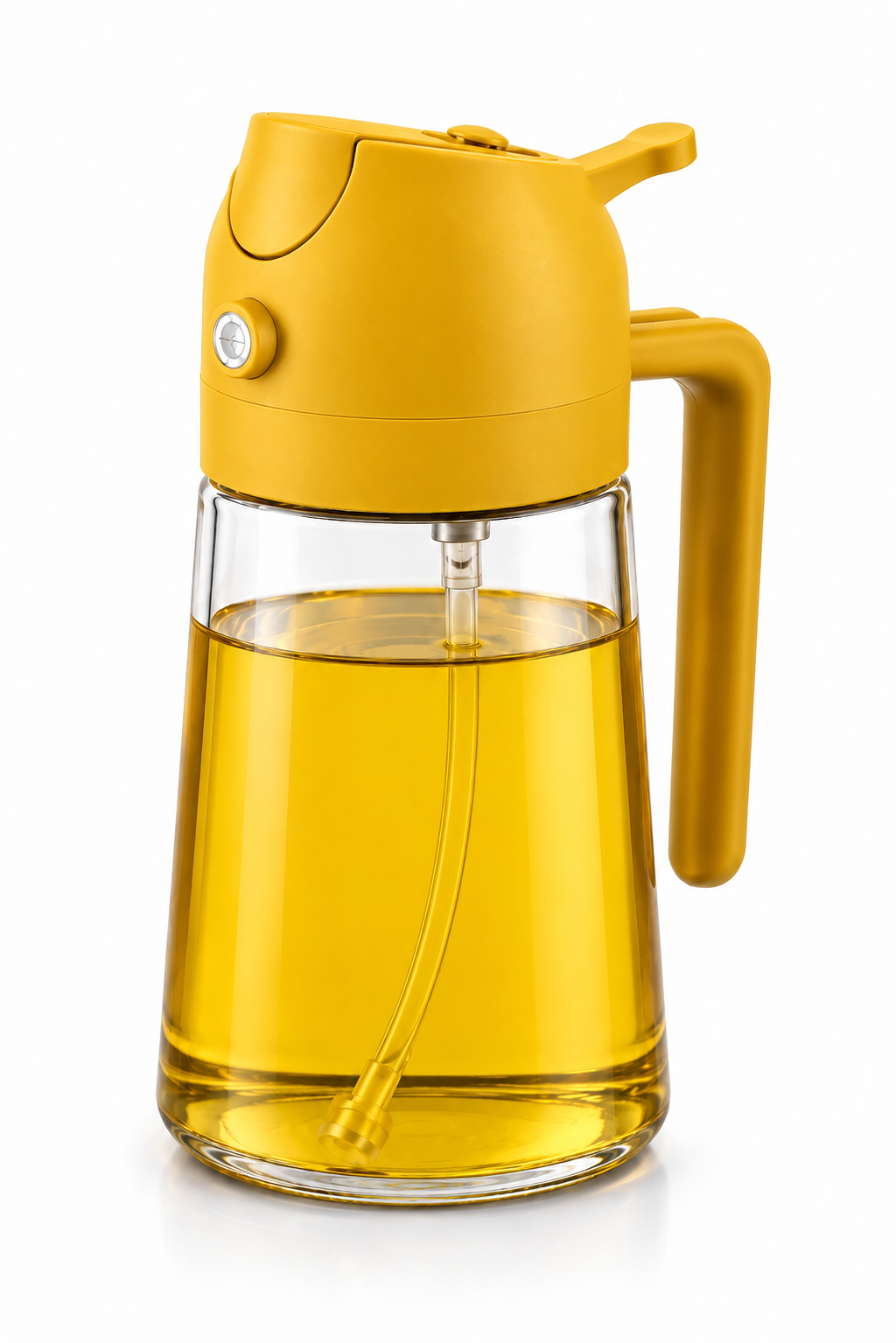 Dispensador de Aceite 2 en 1 | Pulverizador y Vertedor Antigoteo