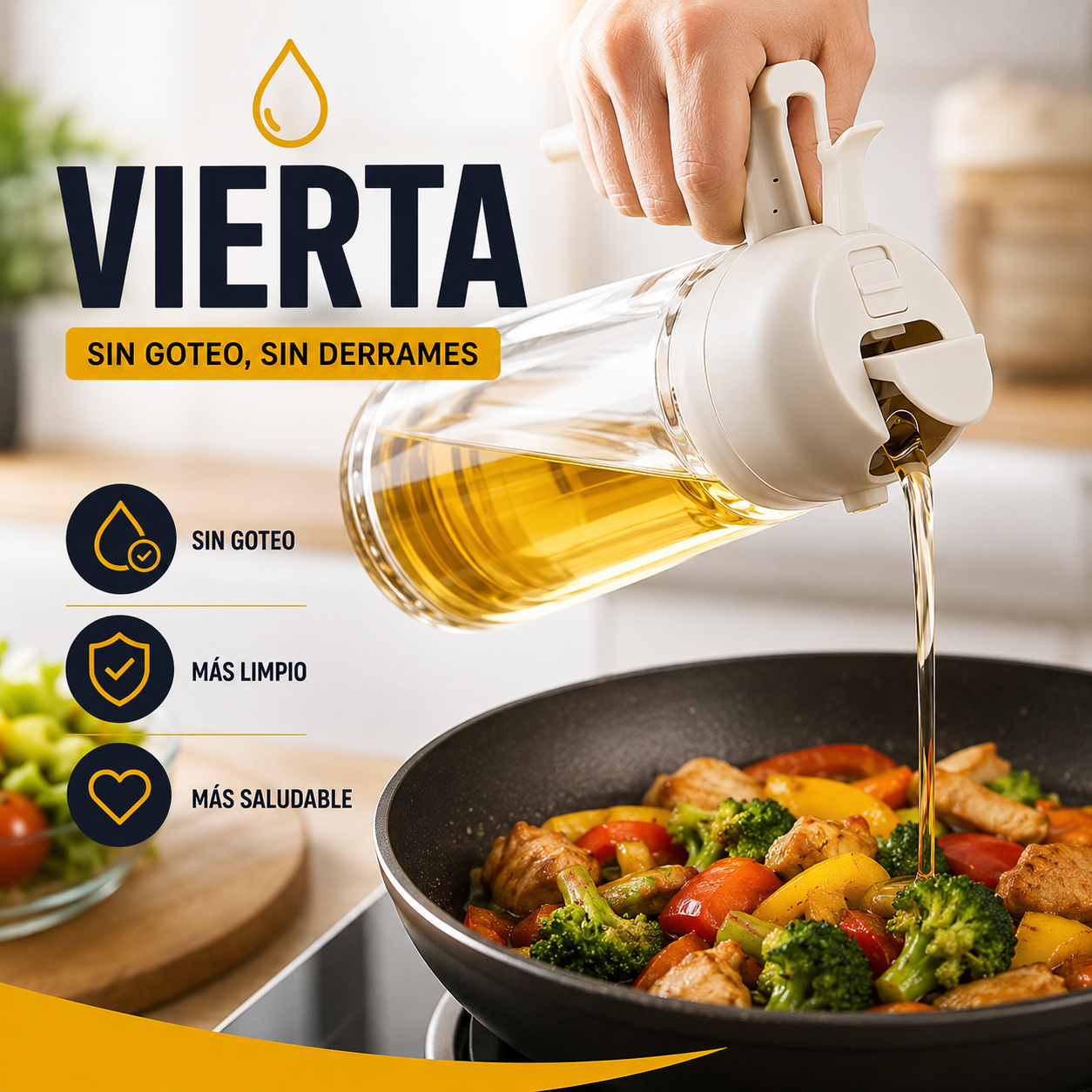 Dispensador de Aceite 2 en 1