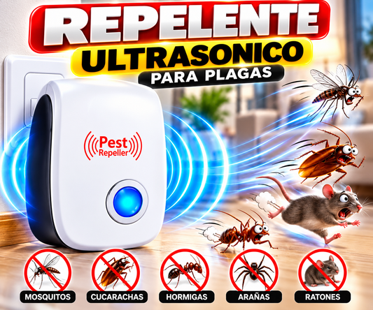 Repelente Ultrasonico para Plagas