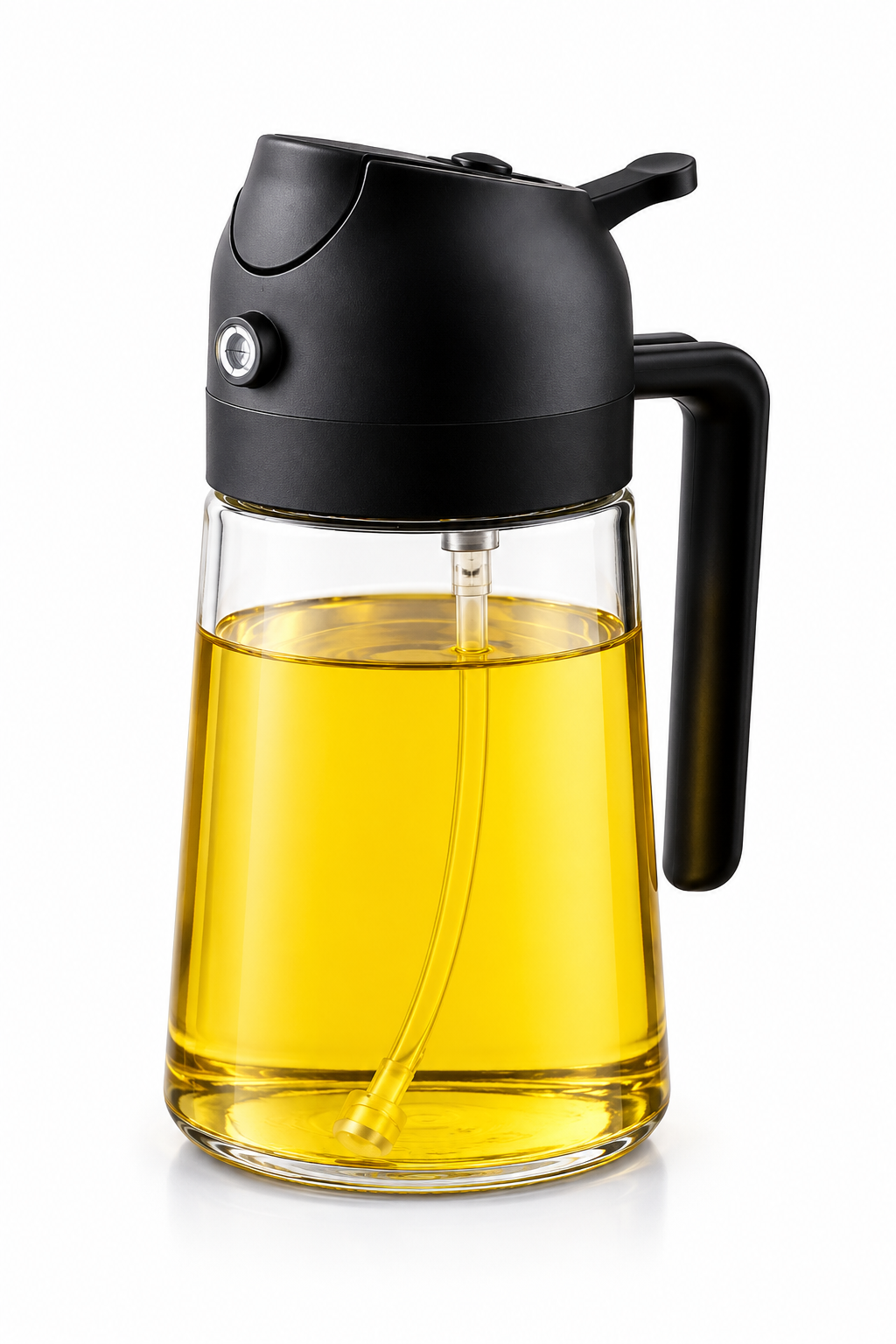 Dispensador de Aceite 2 en 1 | Pulverizador y Vertedor Antigoteo